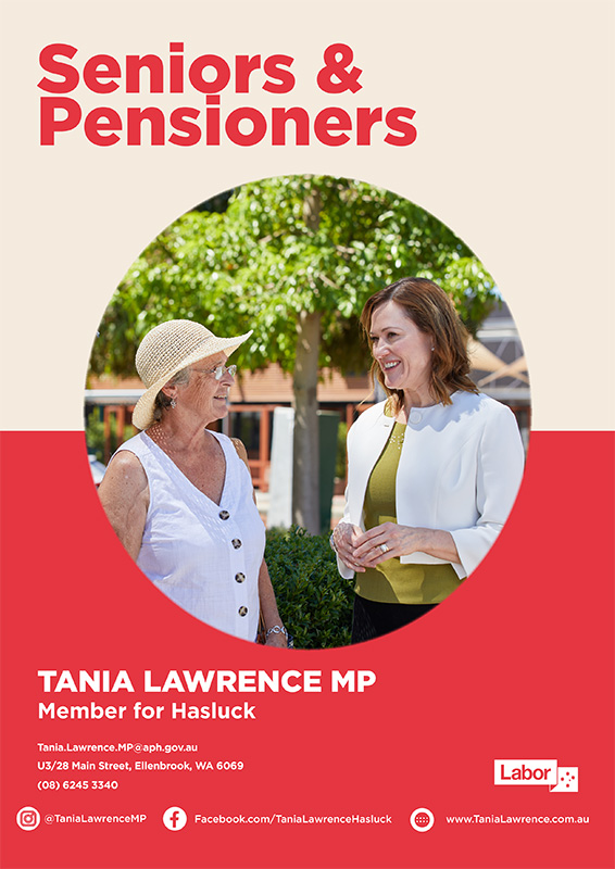 Tania Lawrence - Seniors & Pensioners Booklet