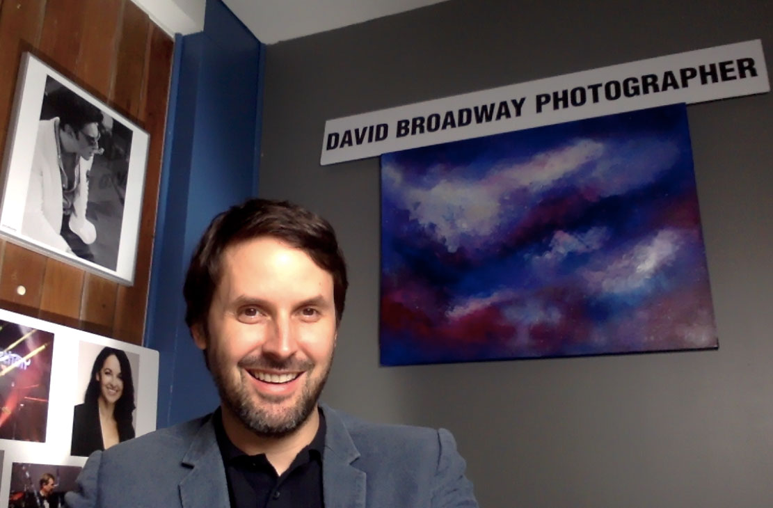 David Broadway remote corporate headshots